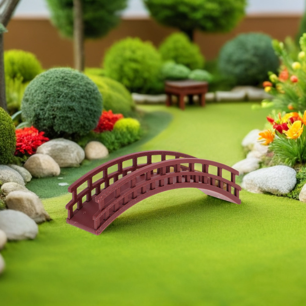 สะพานโค้งขนาดเล็ก ดีไซน์น้ำหนั - Bonsai Garden Landscape Design บทวิจารณ์และราคา