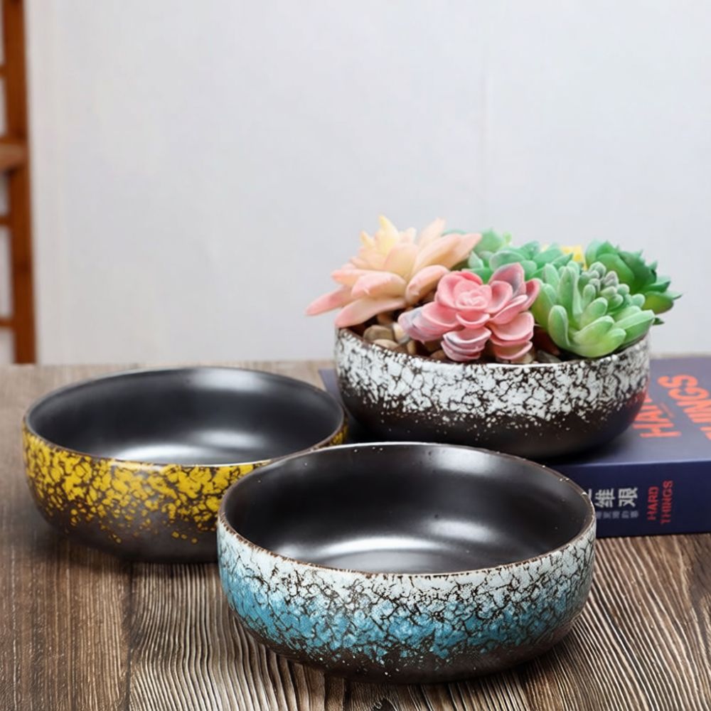 กระถางเซรามิกปากกว้างสำหรับปลู - Bonsai Garden Art บทวิจารณ์และราคา