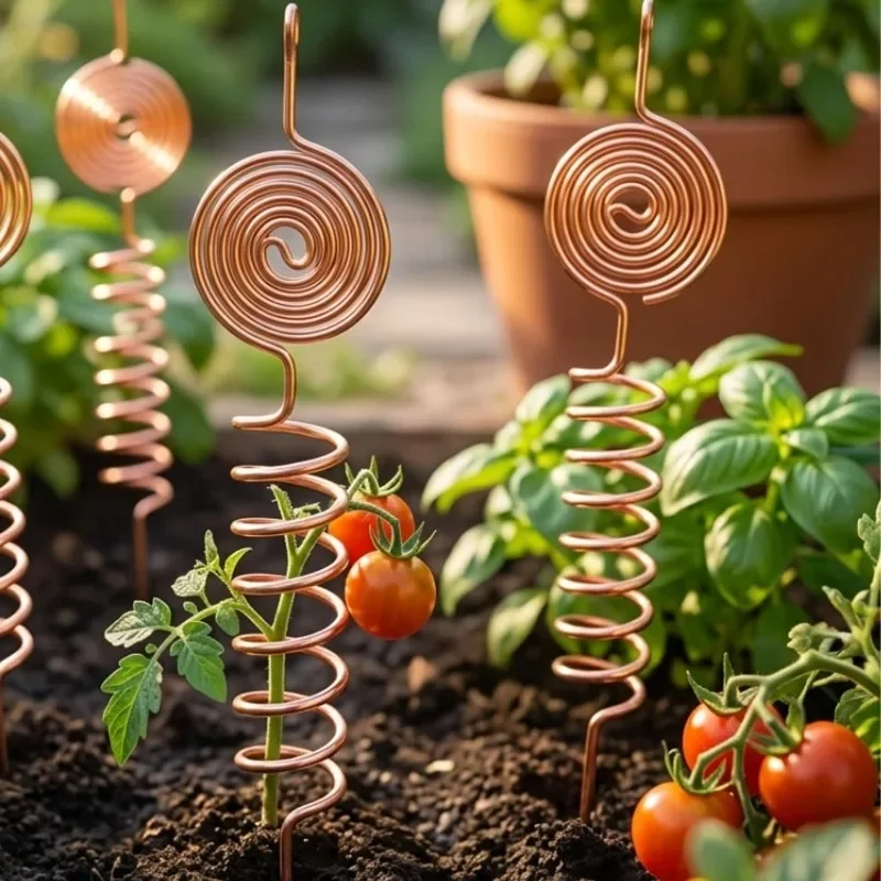 เสาปักดินสำหรับปลูกพืชแบบใช้กร - Copper Wire Roll บทวิจารณ์และราคา