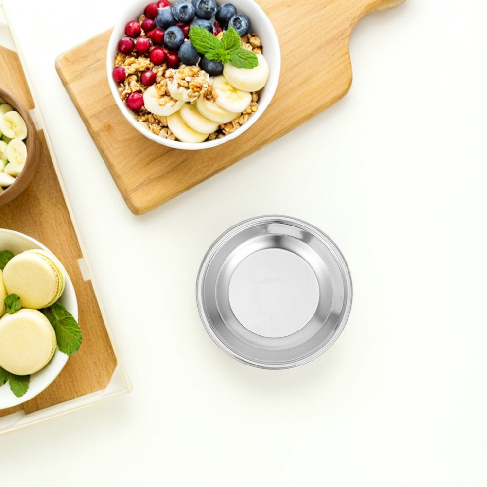 ถาดรองถุงชาสแตนเลส 2 ชิ้น จานก - Drip Tray Saucer บทวิจารณ์และราคา